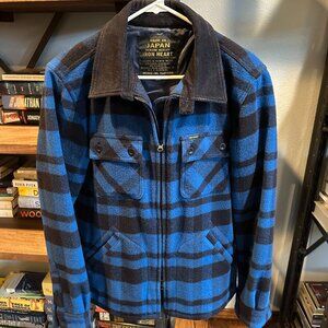 Iron Heart Wool Bush Jacket, Blue